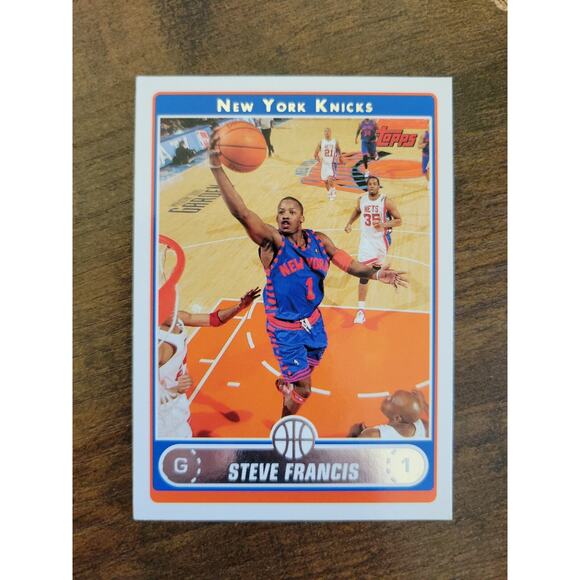 Steve Francis 2006-2007 Topps #193 - New York Knicks - NBA - Picture 1 of 2